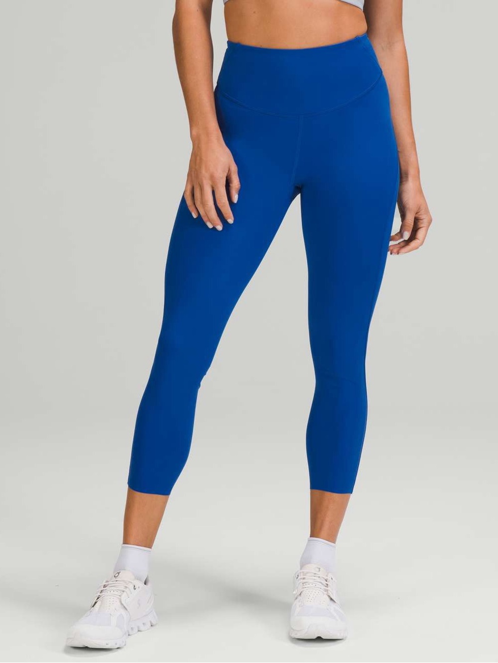lululemon athletica Blue High-Rise Cropped Leggings - Picture 4 of 9